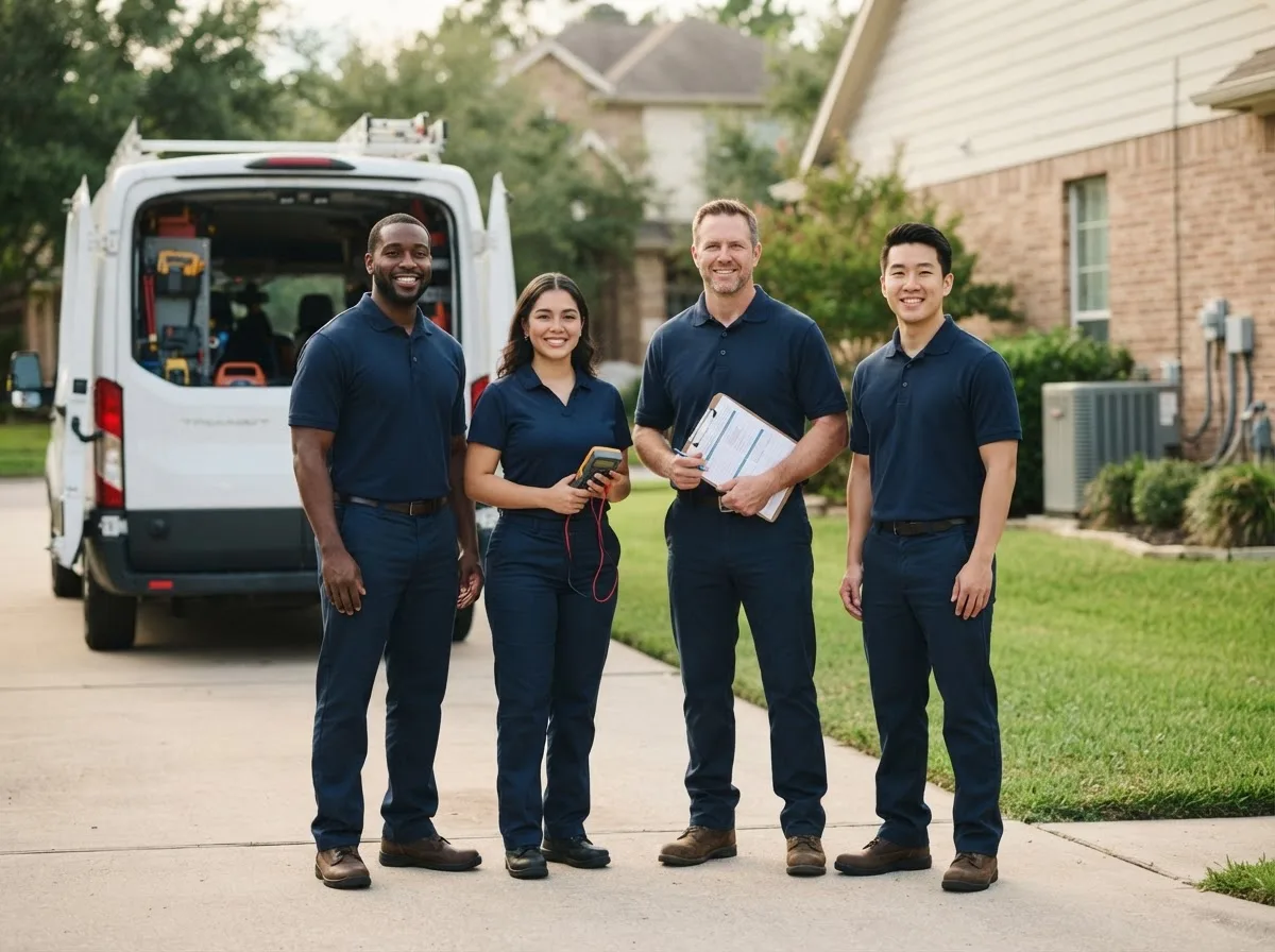 Certified HVAC technician near Ivanhoe, CA